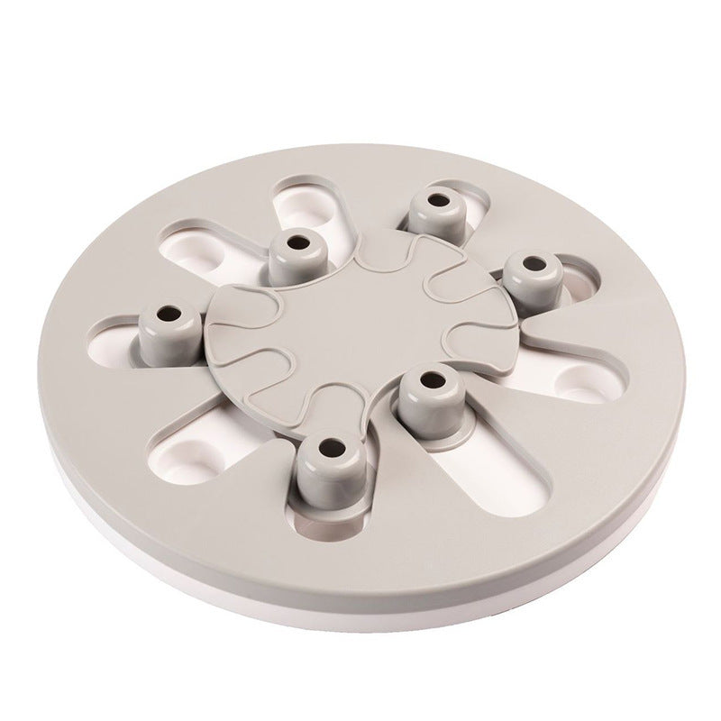Pet Slow Food Bowl Leakage Training Game Plate