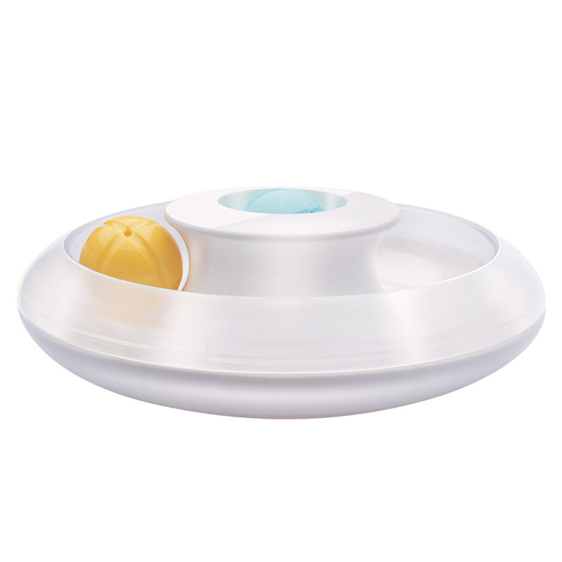 Simple Funny Cat Dribbling Catnip Toy Training Ball
