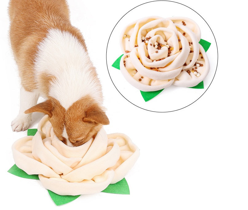 Pet Rose Smelling Pad To Hide Food Training